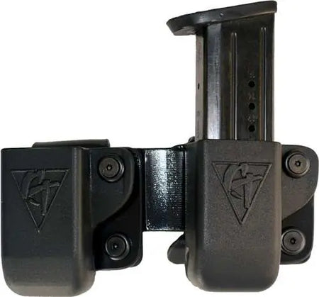 Comp-Tac OWB Kydex Magazine Pouch Twin Clip #12 SIG 229 M&P 9/40 LSC Black