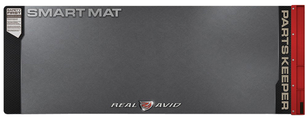 Real Avid Long Gun Smart Mat Oil-Resistant Surface 43" x 16" Black/Red
