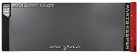 Real Avid Long Gun Smart Mat Oil-Resistant Surface 43" x 16" Black/Red