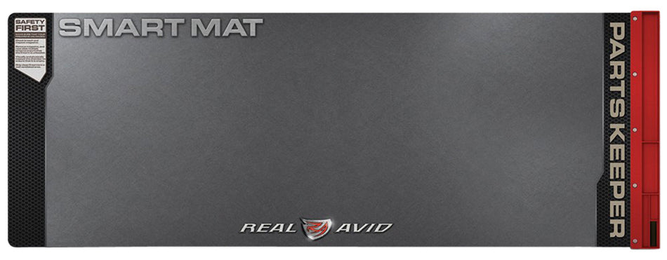 Real Avid Long Gun Smart Mat Oil-Resistant Surface 43" x 16" Black/Red