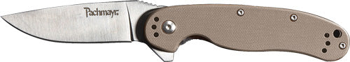 Pachmayr Snare Folding Knife 2.85in Satin Blade FDE G10 Handle