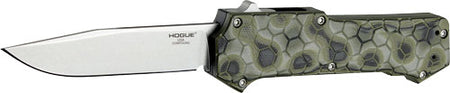Hogue Compound OTF Automatic Knife 3.5" G-10 G-Mascus Green