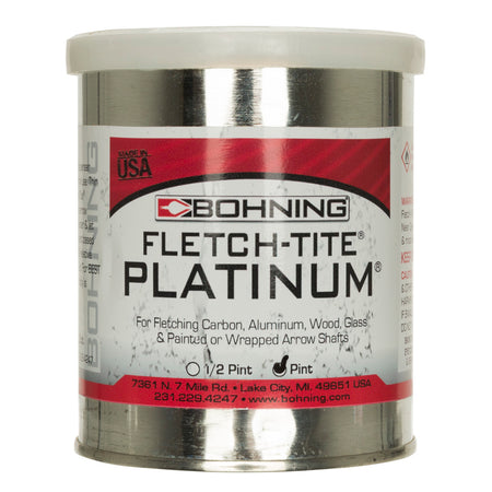 Bohning Fletch-Tite Platinum Arrow Fletching Glue 1 pt.