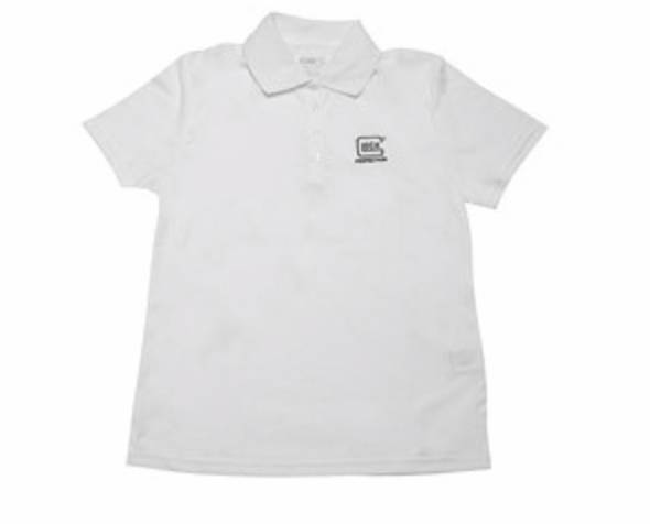 Glock Core 365 Womens Polo White Size 2XL