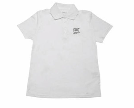 Glock Core 365 Womens Polo White Size 2XL