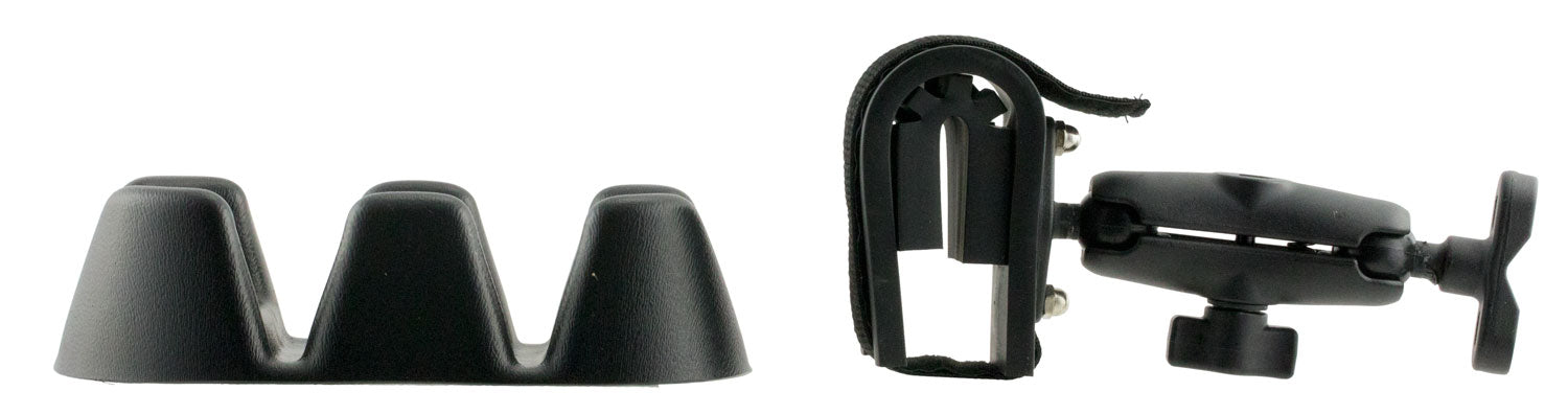 Rugged Gear 15502 Black Metal Adjustable Swing Arm Firearm Holder