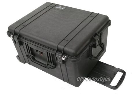 Pelican 1620 Black Wheeled Hard Case Foam-Lined 25x19x14