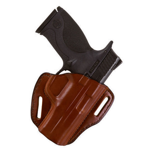 Bianchi Model 58 PI LH Black Leather SOB Holster for Glock 9mm 40S&W 357 SIG