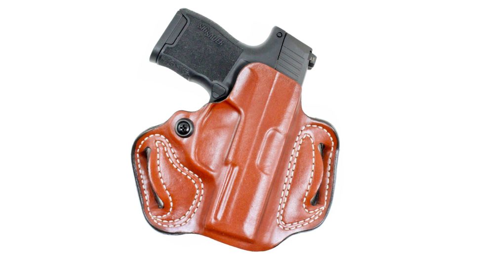 DeSantis Mini Slide LH Tan Belt Holster for Glock 43