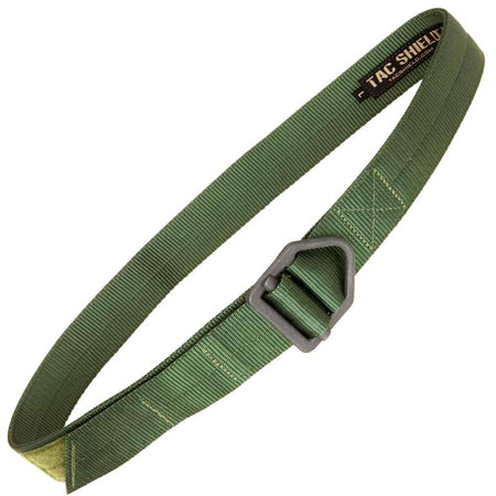 Tac Shield Tactical Rigger Belt Large 38-42 Inch OD Green 1.75 Inch Double Wall
