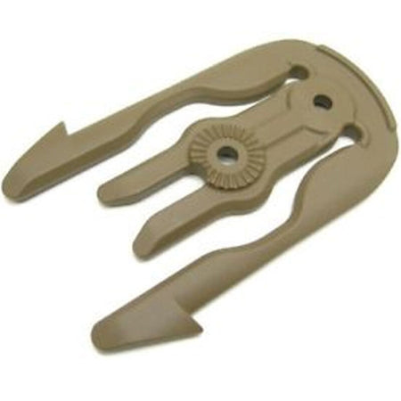 Safariland MOLLE Accessory Locking Fork Kit FDE Single