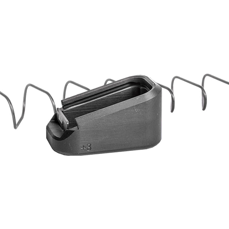 Canik TP9 +3 Round Magazine Extension Fits 15 and 18rd Magazines Black