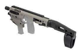 CAA MCK Micro Conversion Kit Smith & Wesson M&P Tungsten Gray Long Stabilizer
