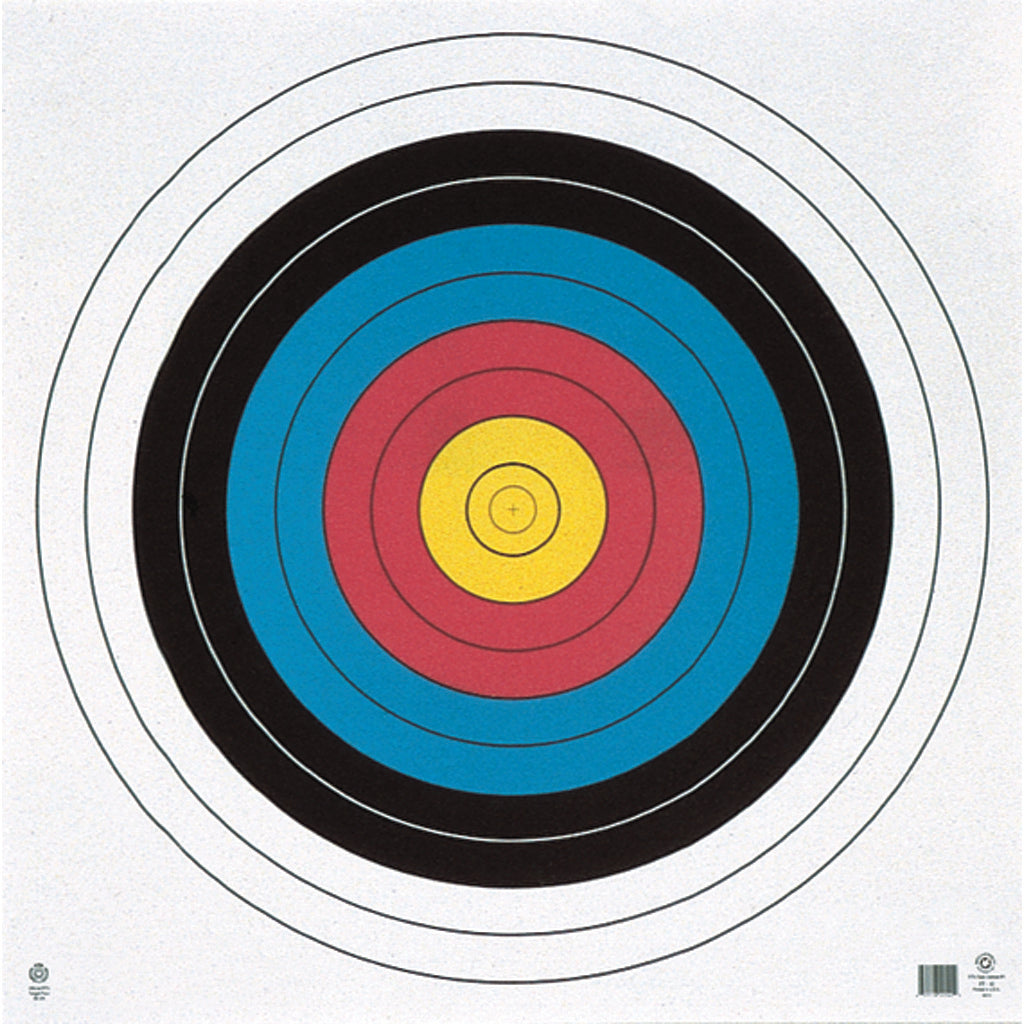 Maple Leaf FITA 10-Ring Target Face 80 cm. Waterproof
