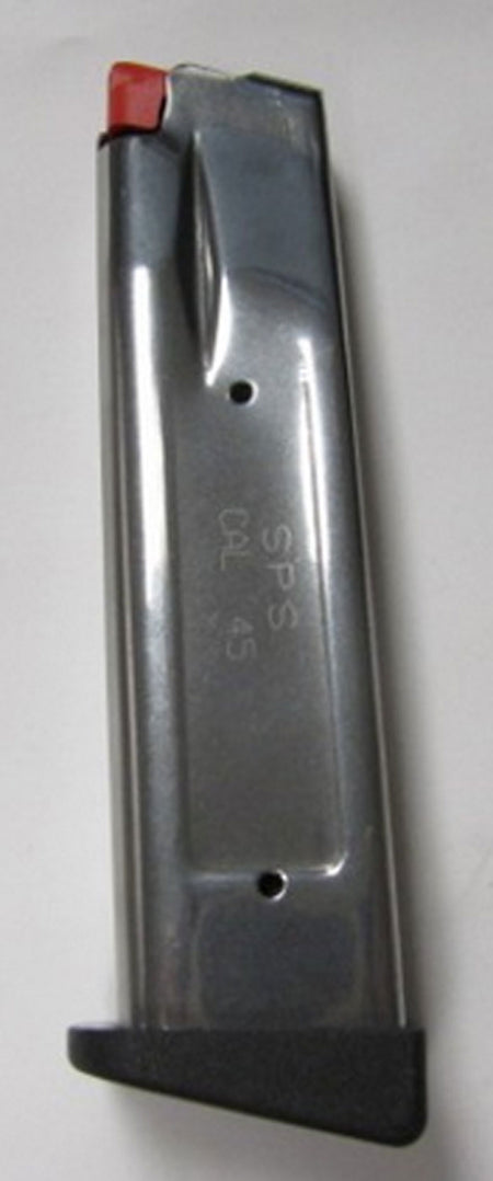 SPS M140-45 Pantera Vista 45 ACP 16rd Silver Detachable Magazine
