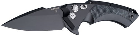 Hogue X5 Folding Knife 3.5" Spear Point Aluminum with G-Mascus Black Handle