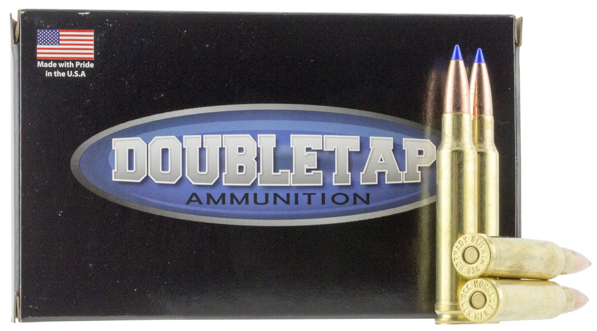 DoubleTap .338 Winchester Magnum 338W160X Longrange Barnes Tipped TSX Lead Free 160 Grain