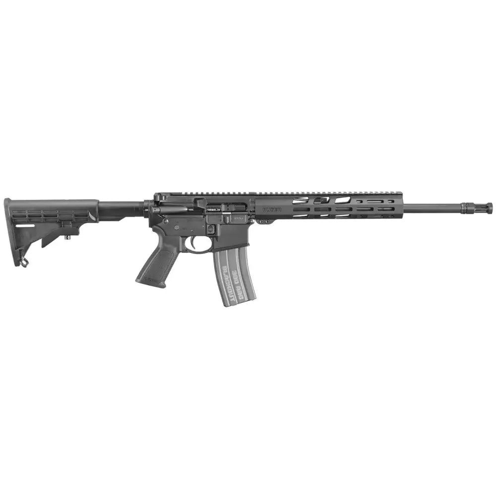 Ruger AR-556 .300 AAC Blackout Rifle 16.1" Free-Float Handguard, 30-Round
