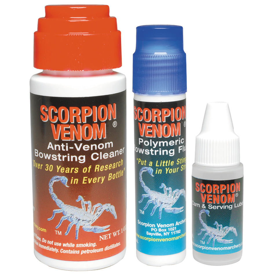Scorpion Venom String Maintenance 3-Piece Kit Odor Free