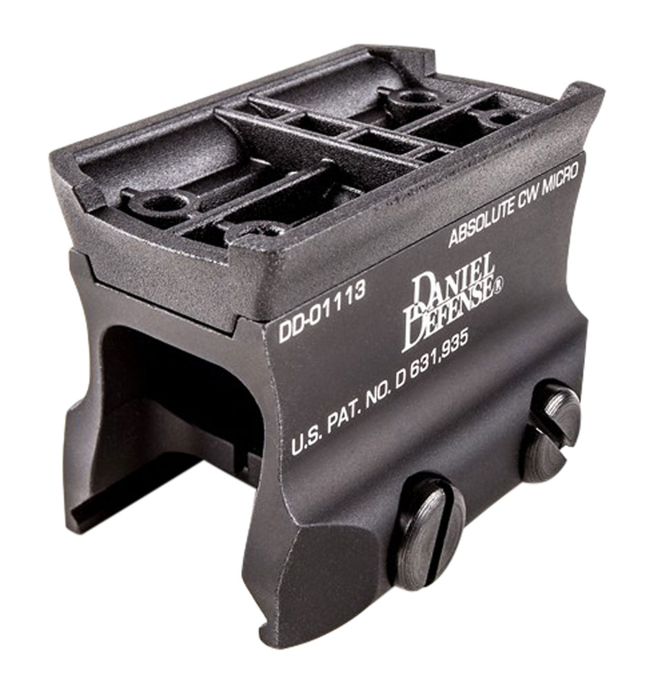 Daniel Defense Micro Mount for Flat-Top Uppers Black Anodized 0304518025