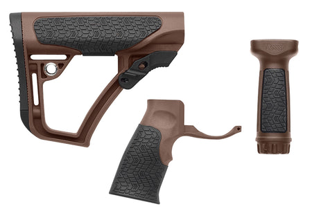 Daniel Defense Adjustable Buttstock with Pistol Grip and Foregrip Mil-Spec+ AR-15