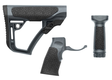 Daniel Defense OEM Tornado Polymer Adjustable Buttstock with Pistol Grip Mil-Spec AR-Platform