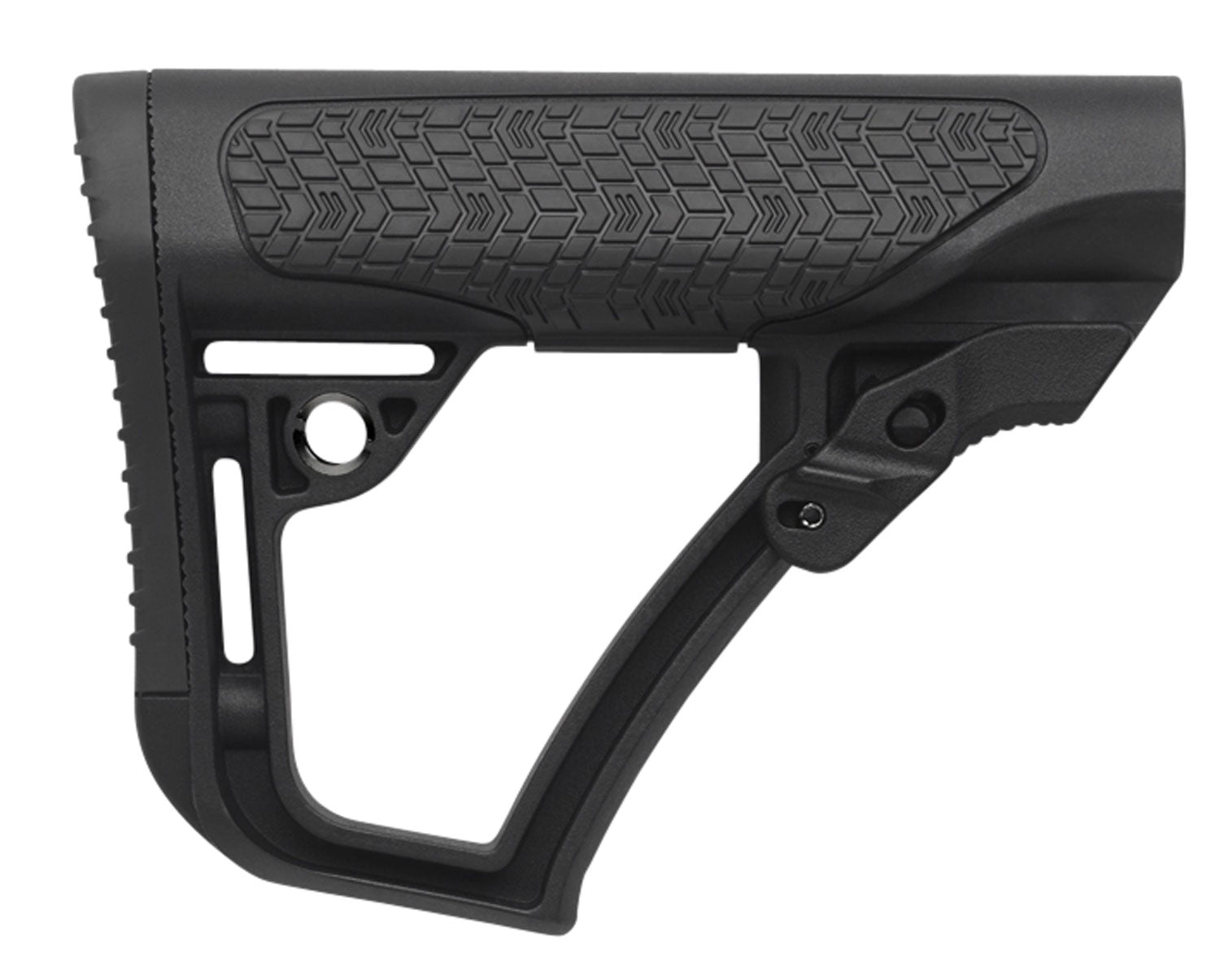Daniel Defense OEM Adjustable Buttstock Black Synthetic for AR-Platform Mil-Spec Receiver Extension