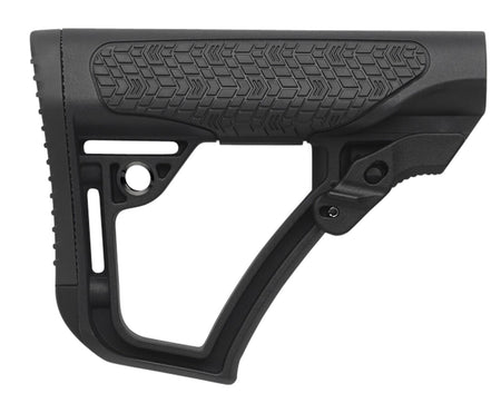 Daniel Defense OEM Adjustable Buttstock Black Synthetic for AR-Platform Mil-Spec Receiver Extension