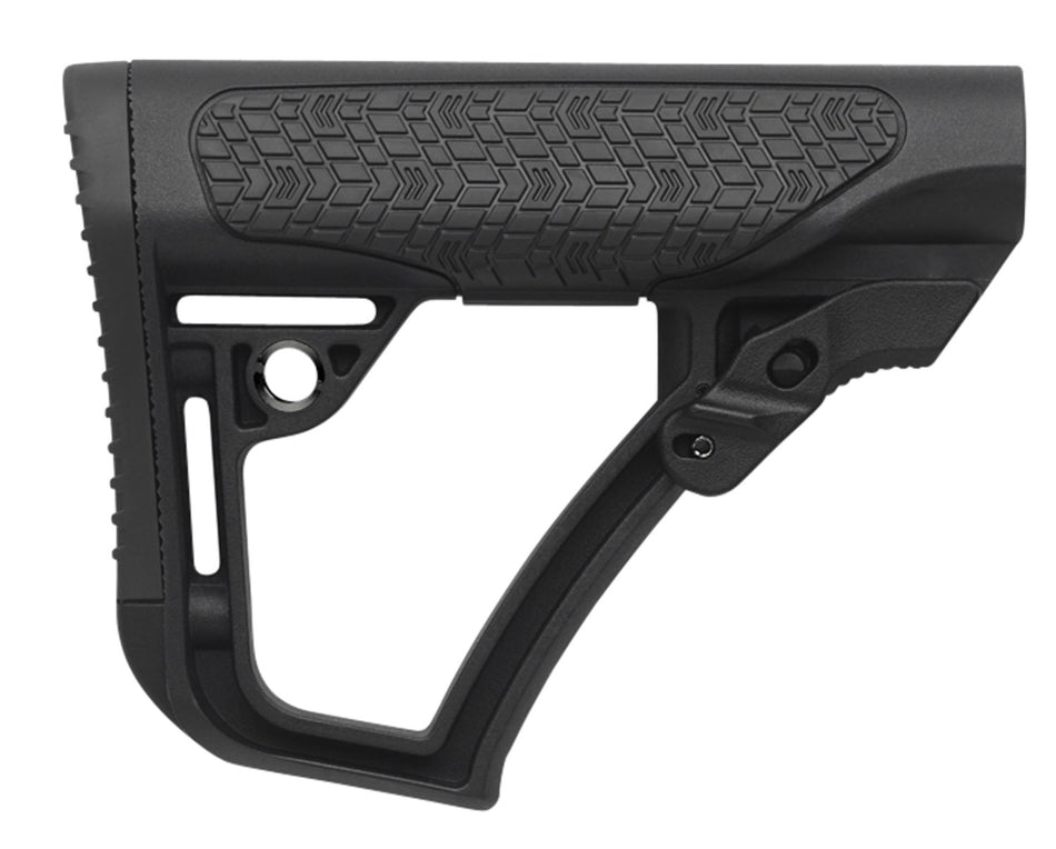 Daniel Defense OEM Adjustable Buttstock Black Synthetic for AR-Platform Mil-Spec Receiver Extension