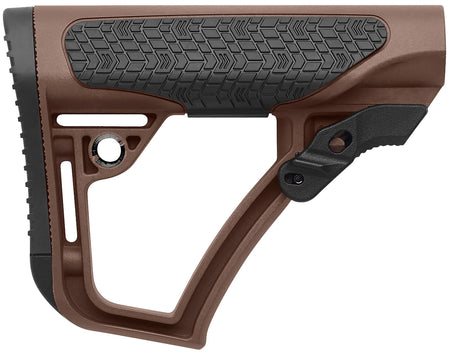 Daniel Defense 2109104179011 OEM AR-Platform Mil-Spec Adjustable Stock Brown Polymer No Tube