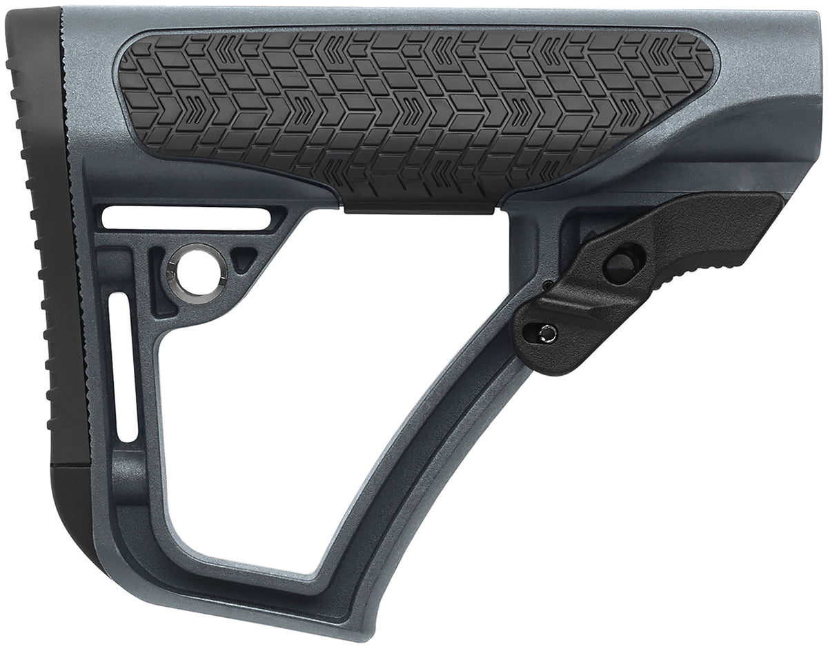 Daniel Defense 2109104179012 OEM AR-Platform Mil-Spec Adjustable Stock Tornado Gray Polymer No Tube