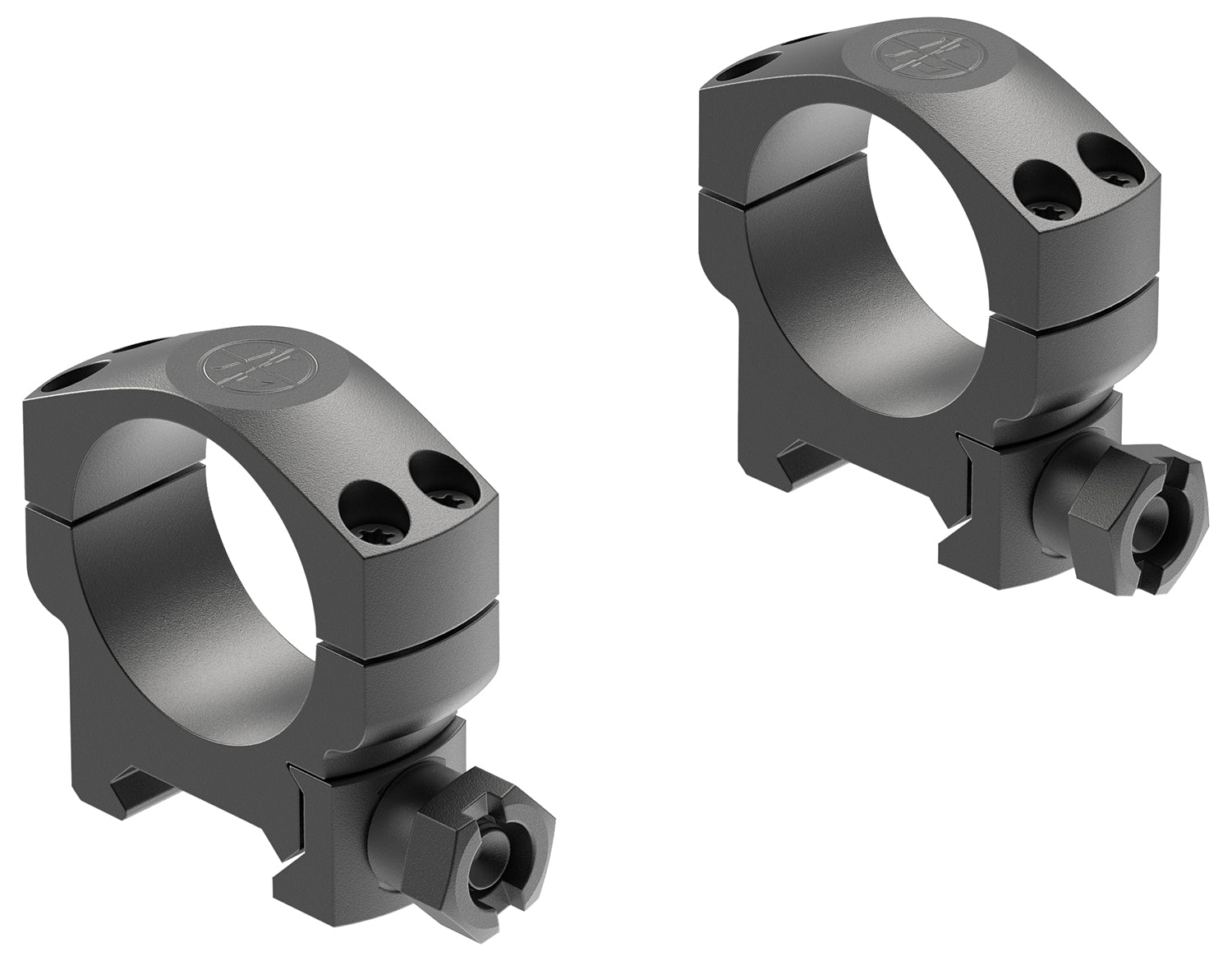Leupold 61049 Mark 4 30mm Medium Matte Black Picatinny Rings