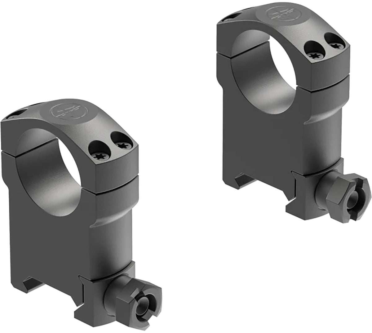 Leupold 60019 Mark 4 1" Super High Matte Black Picatinny Rings