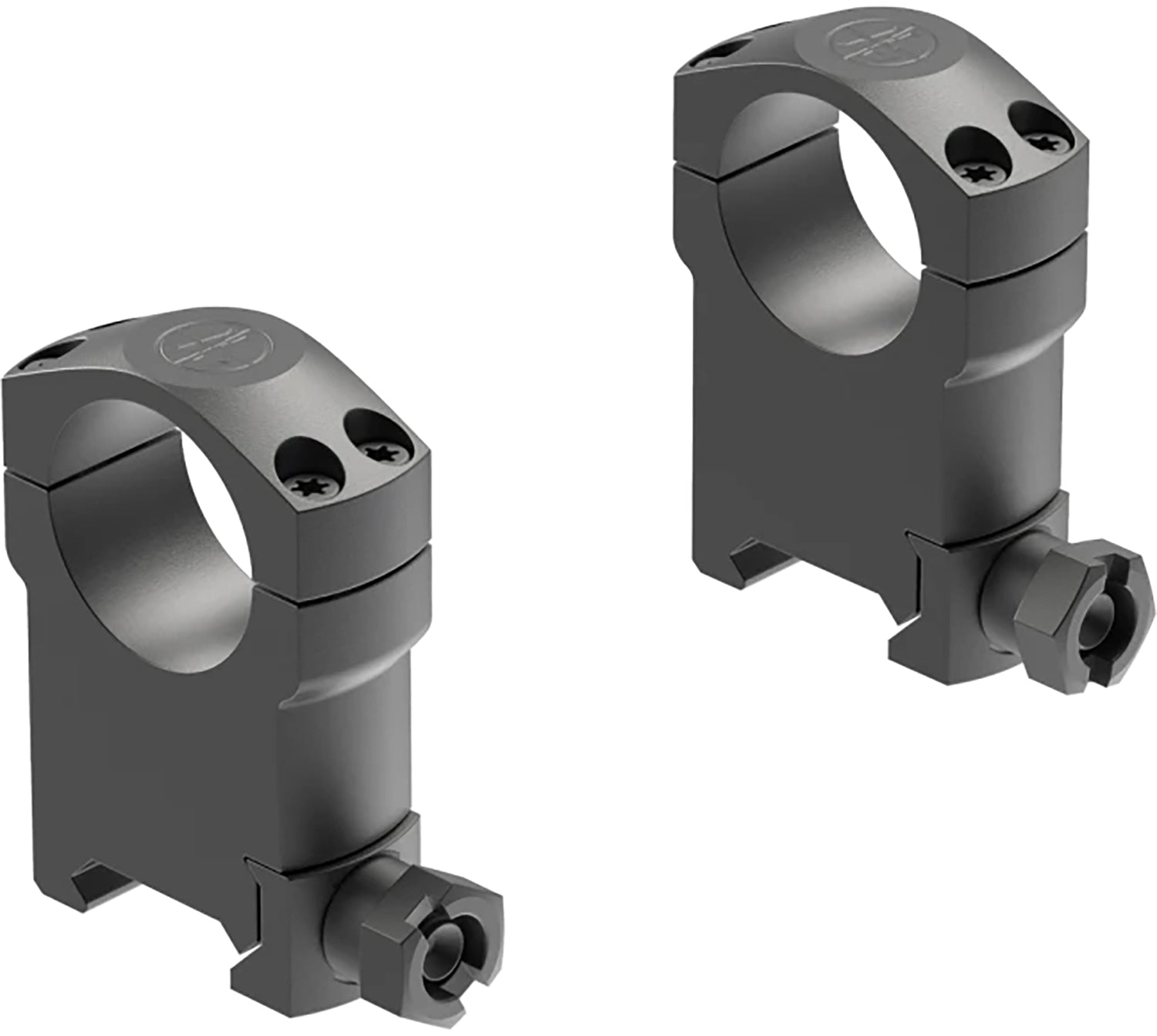 Leupold 60019 Mark 4 1" Super High Matte Black Picatinny Rings