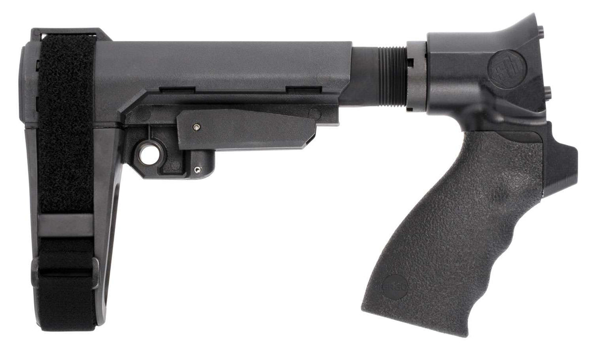 SB Tactical SBA3 Black Brace for Remington TAC-13 with SBT Logo, Retail Pkg