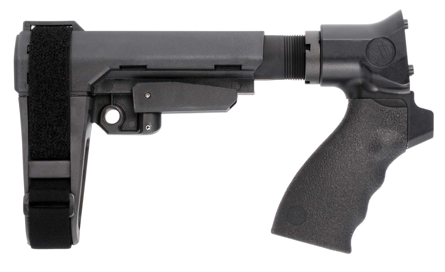 SB Tactical SBA3 Black Brace for Remington TAC-13 with SBT Logo, Retail Pkg