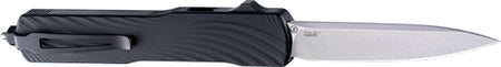 Hogue Counterstrike Auto OTF 3.35" Drop Point Blade G10 Tumbled Blk