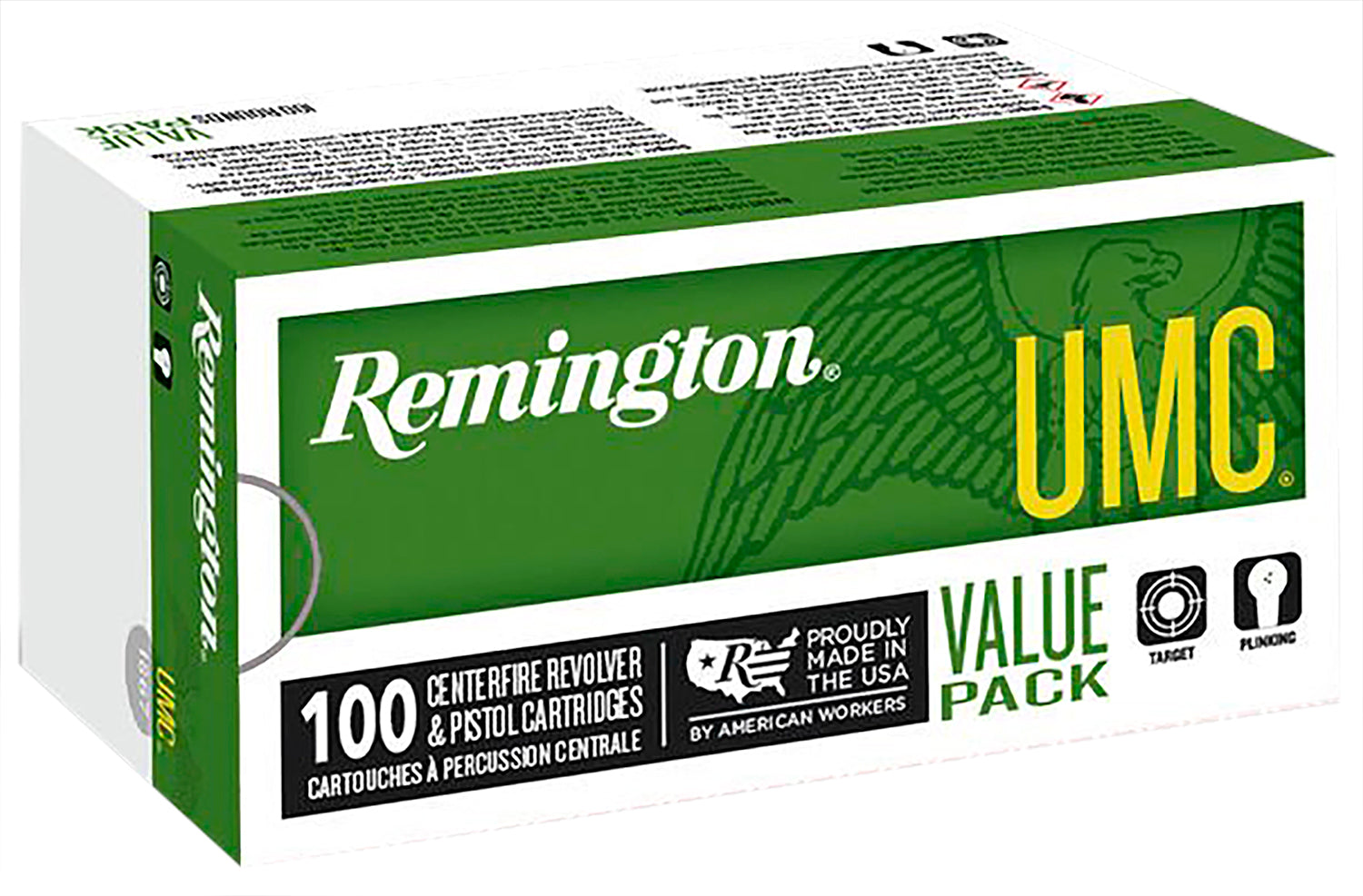 Remington 9mm Luger/Parabellum 23753 UMC Value Pack Jacketed Hollow Point JHP 115 Grain