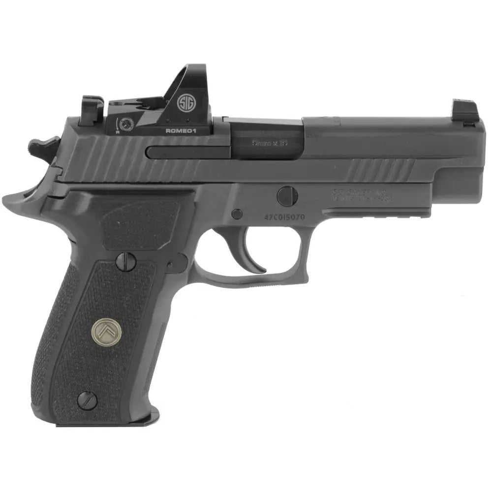 SIG SAUER P226 9mm 4.4" Legion Gray DA/SA Pistol, 3x15rd Mags, ROMEO