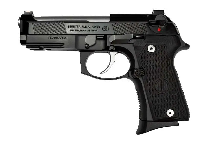 Beretta 92G Elite LTT Compact 9mm Pistol, 15-Round, 4.25" Inox Barrel, Black Finish