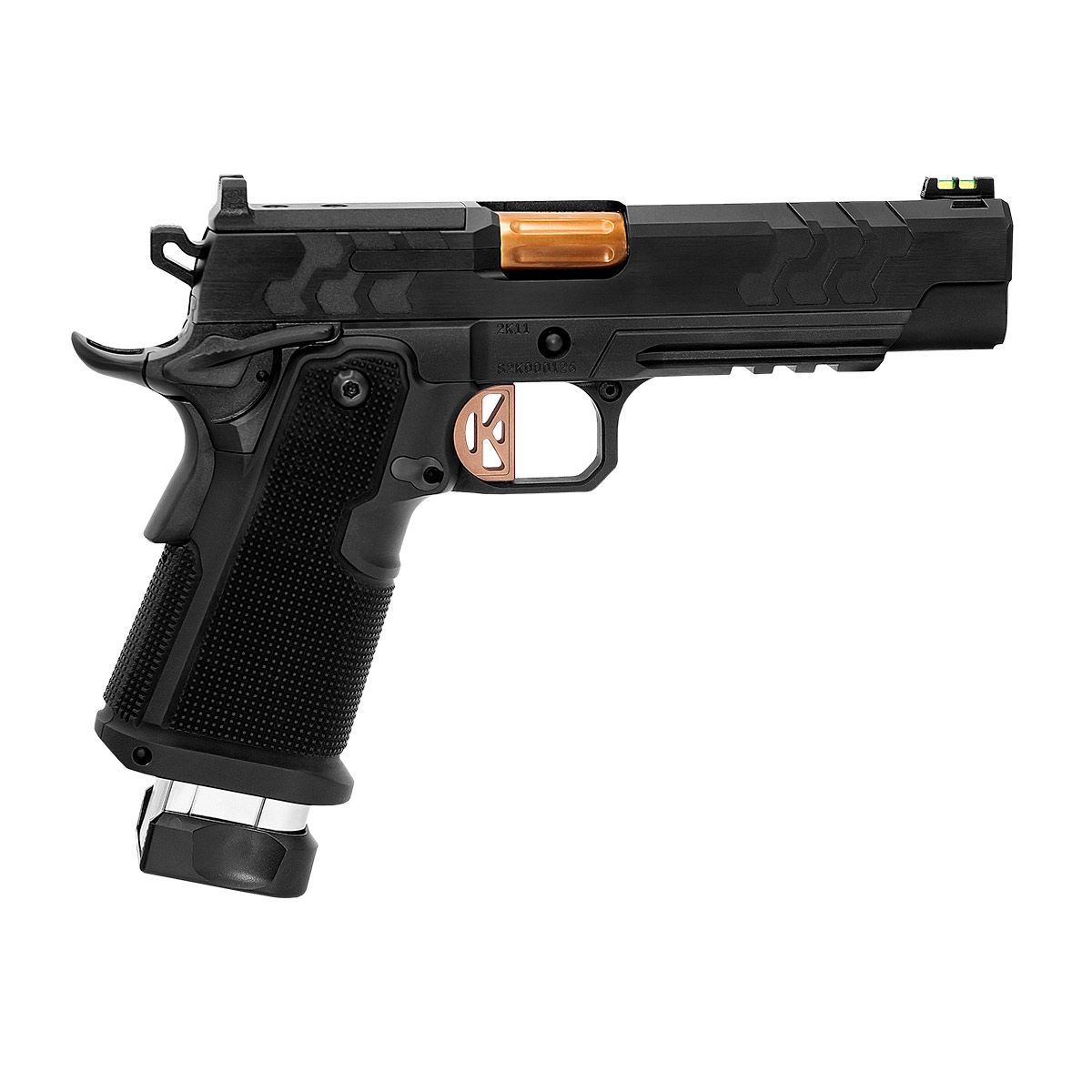 Kimber 2K11 (OR) .45 ACP 17+1 5" Pistol, Coyote PVD Slide, Aluminum Grip