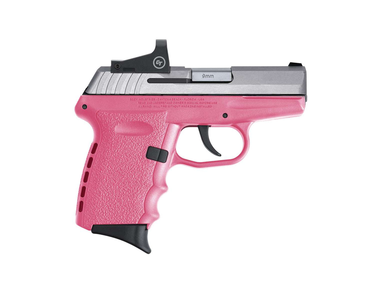 SCCY CPX-2TTRD 9mm Pistol - Titanium/Pink