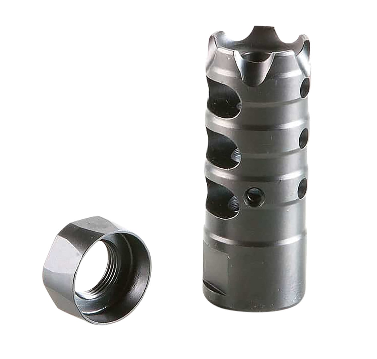 Patriot Ordnance Factory Triple Port Muzzle Brake Nitride 5/8"x24 .308 Win / 7.62x51mm NATO