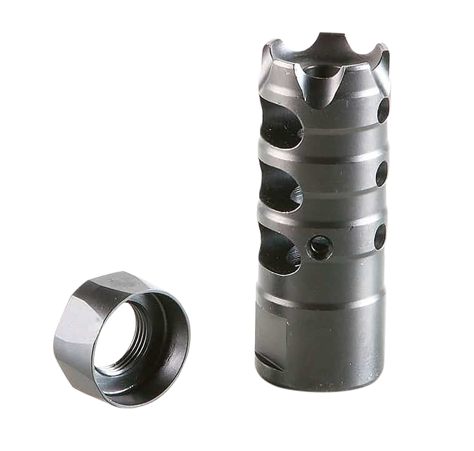 Patriot Ordnance Factory Triple Port Muzzle Brake Nitride 5/8"x24 .308 Win / 7.62x51mm NATO