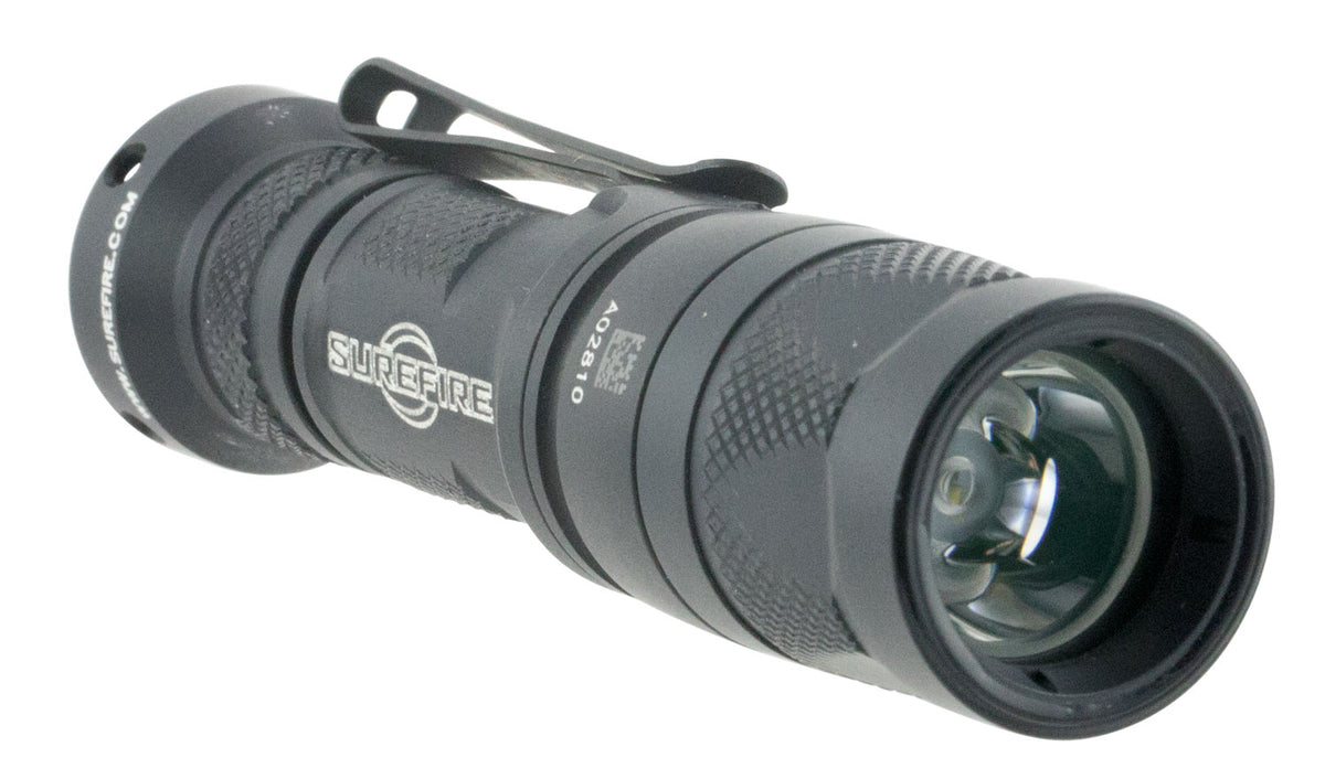 SureFire AVIATORRD Aviator Black 250 Lumens White/Red LED Dual-Output TIR Lens Flashlight