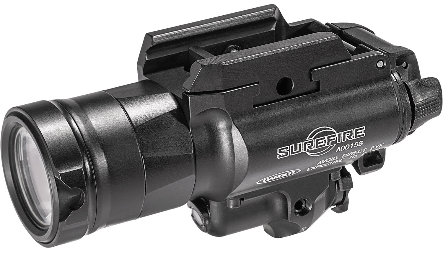 SureFire X400UHAGN Ultra Masterfire WeaponLight 1000 Lumens Green Laser Black Anodized