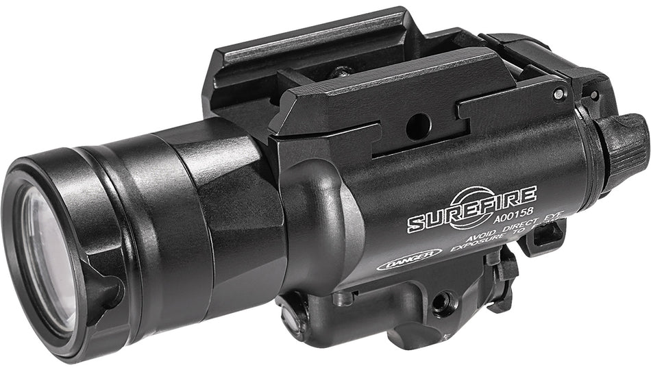 SureFire X400UHAGN Ultra Masterfire WeaponLight 1000 Lumens Green Laser Black Anodized