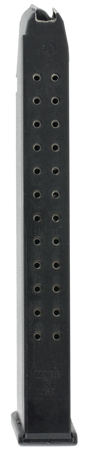 ProMag GLKA13 Extended 25-Round .40 S&W Mag for Glock 22/23/27