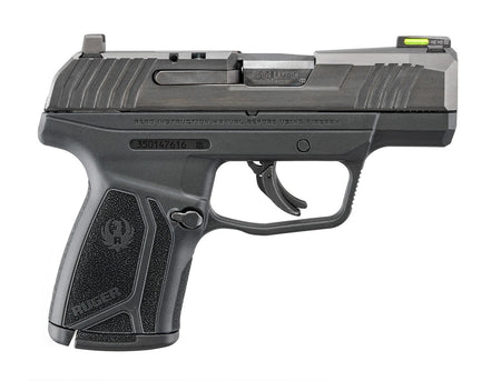 Ruger 3518 MAX-9 CA Compliant Compact 9mm Luger Pistol, 10+1, 3.20" Barrel, Black