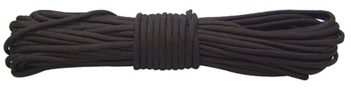 Red Rock 100-Foot 550 Parachute Cord 7 Strand Black